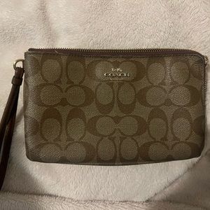 COACH wristlet